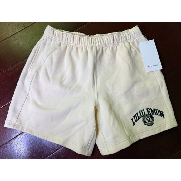 Lululemon Scuba Oversized MR Sz Large 7" Embroidered Shorts W7DEQS  in BTCR  NWT - Picture 3 of 16